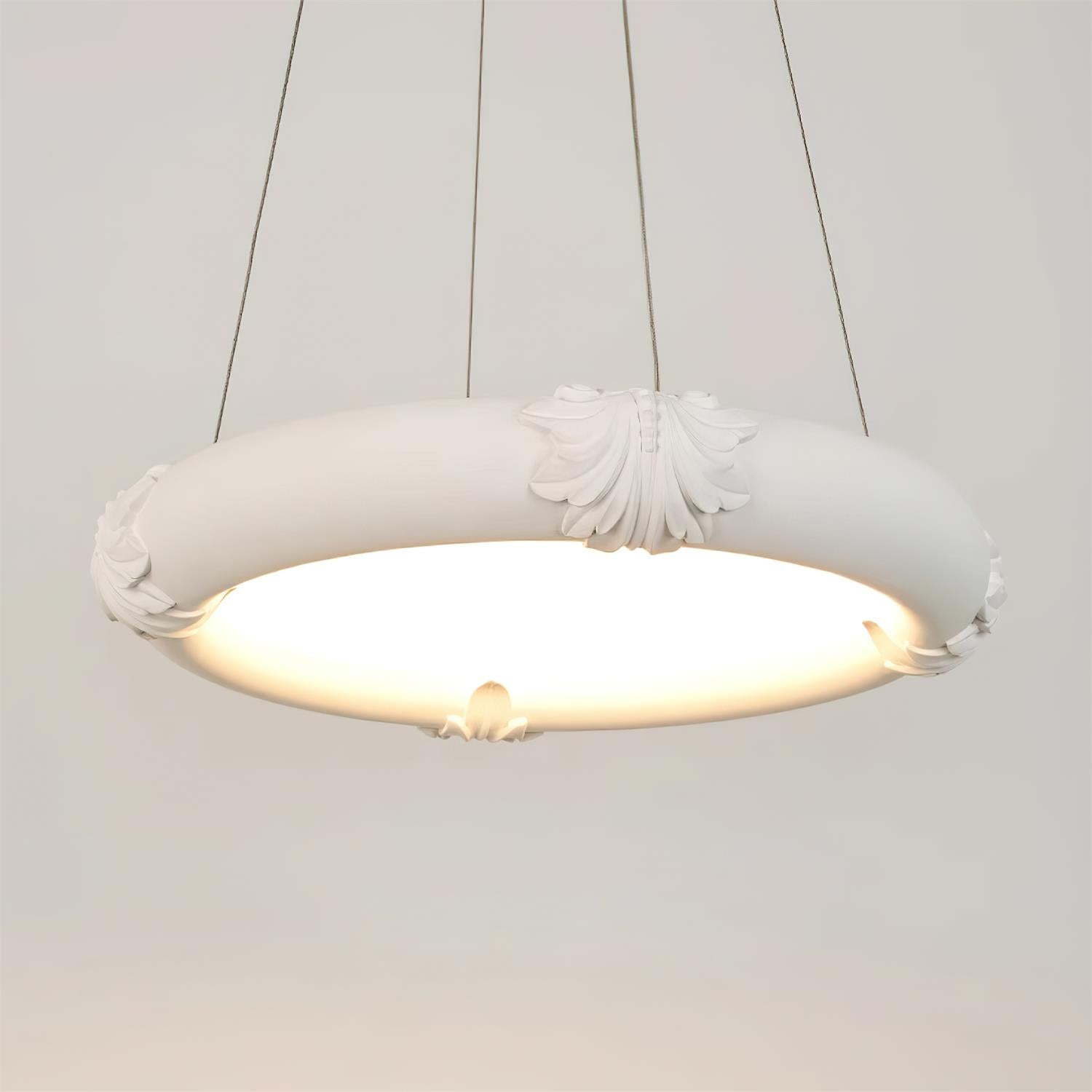 Marika Plaster Chandelier