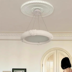 Marika Plaster Chandelier