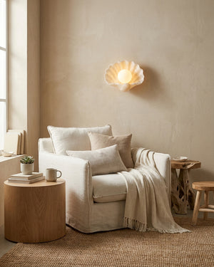 Marisca Alabaster Wall Sconce