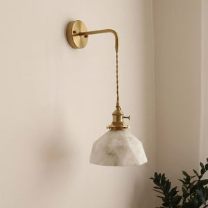 Marlowe Alabaster Wall Sconce