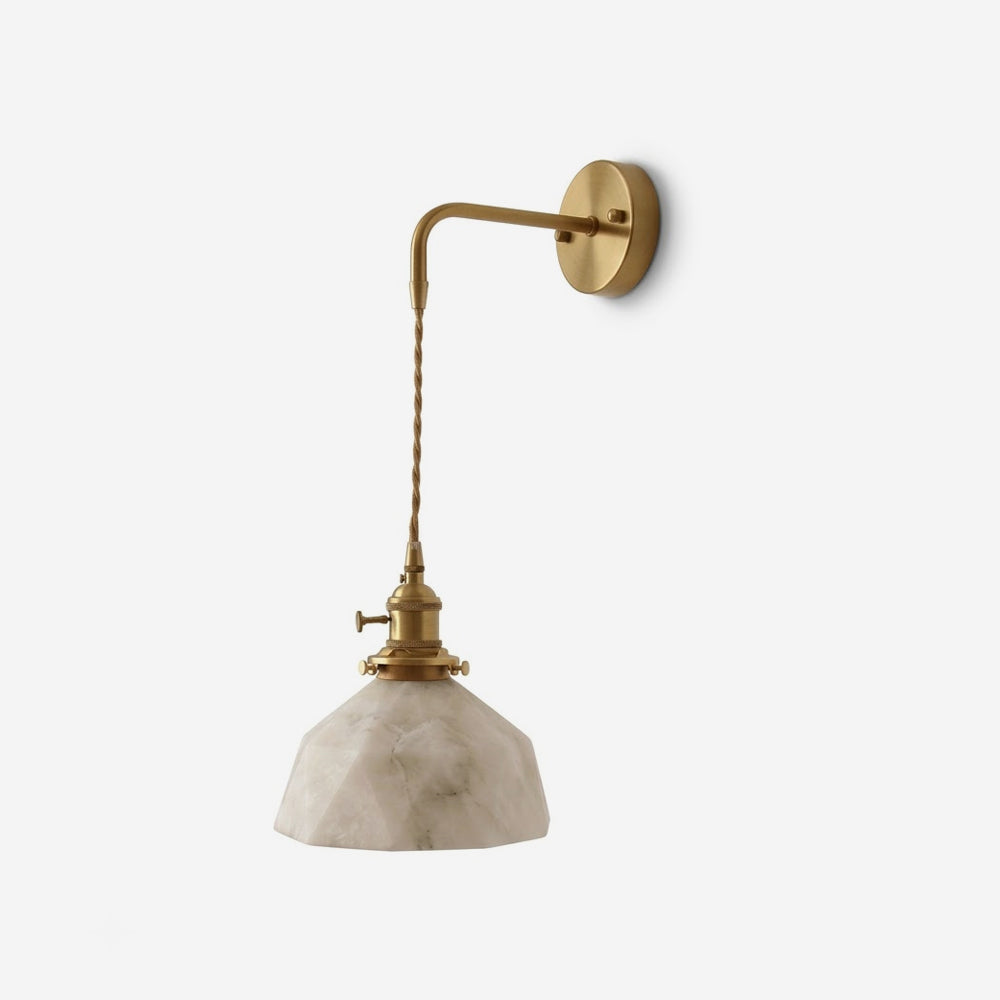 Marlowe Alabaster Wall Sconce