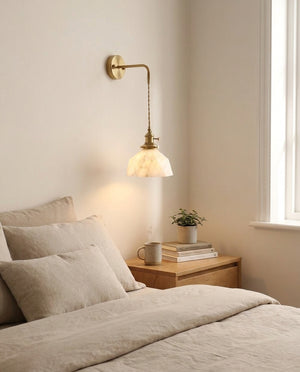Marlowe Alabaster Wall Sconce