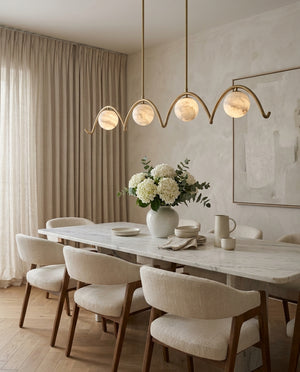 Marvion Alabaster Chandelier – detail 2