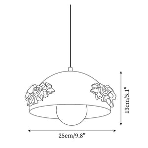 Masiero Pendant Lamp 9.8″- 5.1″ - Docos
