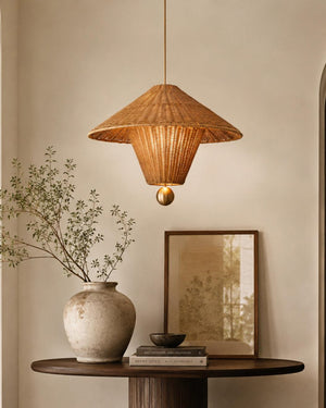 Mavello Rattan Pendant Light