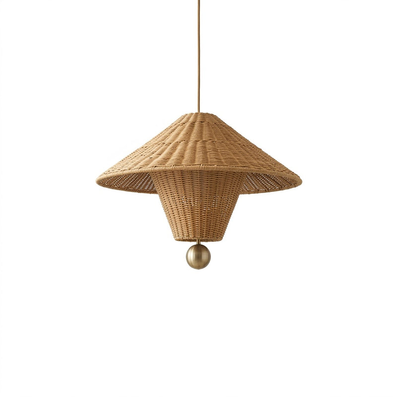 Mavello Rattan Pendant Light – detail 10
