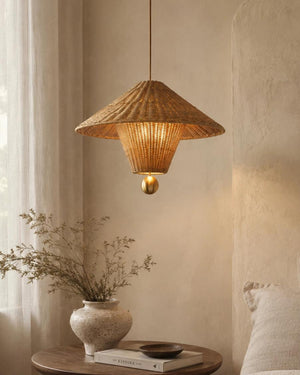 Mavello Rattan Pendant Light