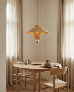 Mavello Rattan Pendant Light