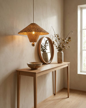Mavello Rattan Pendant Light