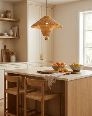 Mavello Rattan Pendant Light