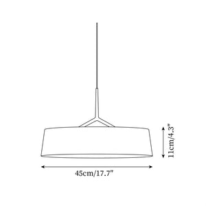 Lámpara Colgante Maxim 17.7″- 4.3″