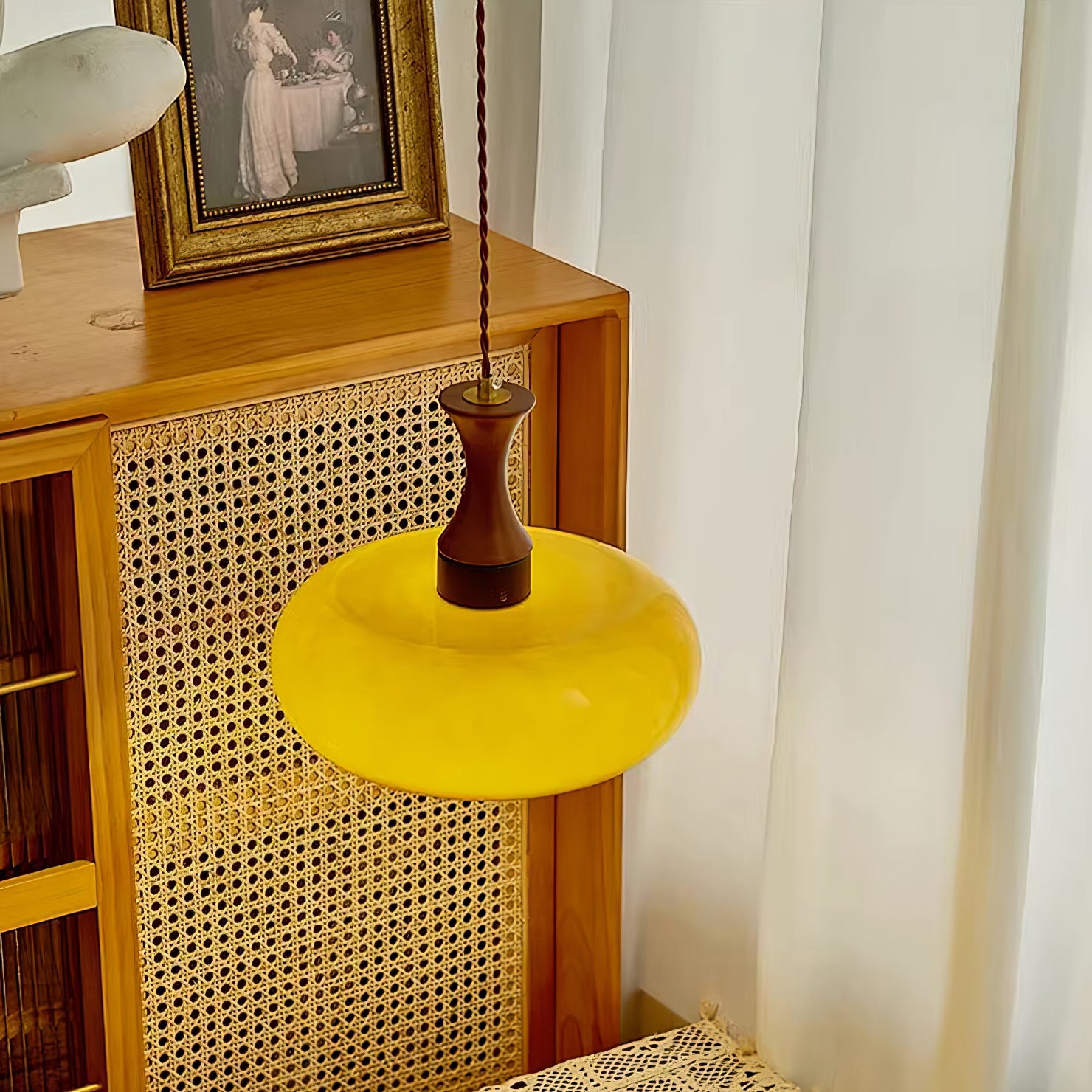 Mayon Swing Arm Pendant Lamp