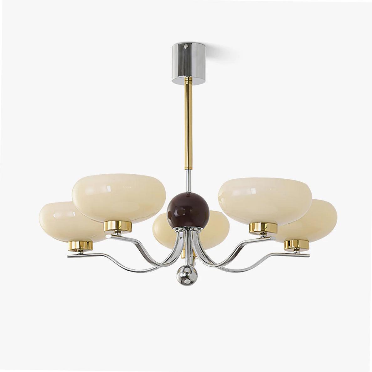 Gothic Glass Bowl Chandelier