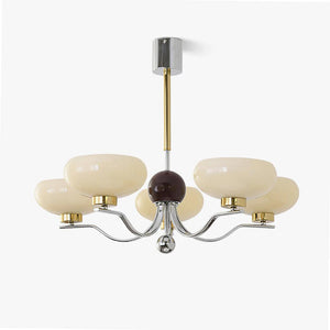 Gothic Glass Bowl Chandelier