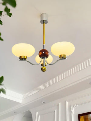 Gothic Glass Bowl Chandelier