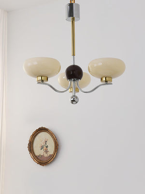 Gothic Glass Bowl Chandelier