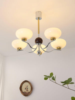 Gothic Glass Bowl Chandelier
