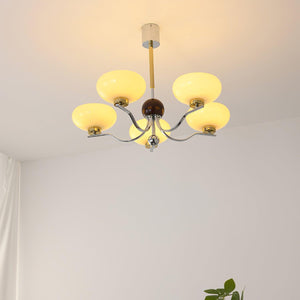 Gothic Glass Bowl Chandelier