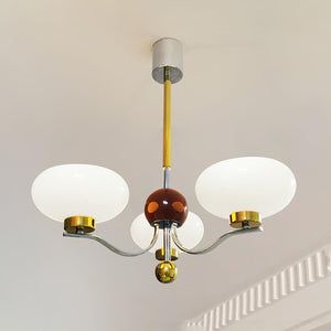 Gothic Glass Bowl Chandelier
