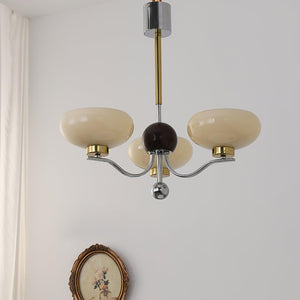 Gothic Glass Bowl Chandelier