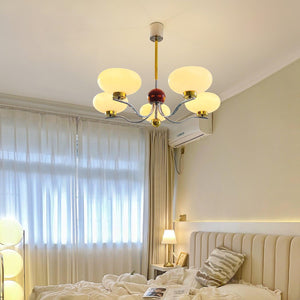 Gothic Glass Bowl Chandelier
