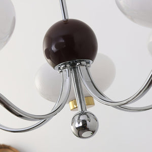 Gothic Glass Bowl Chandelier