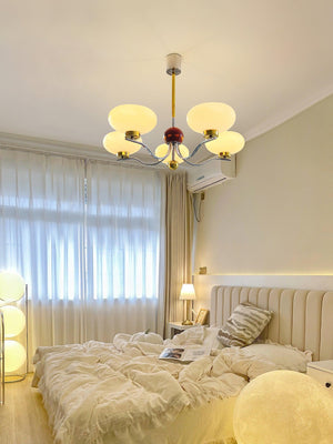 Gothic Glass Bowl Chandelier