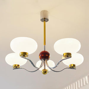 Gothic Glass Bowl Chandelier