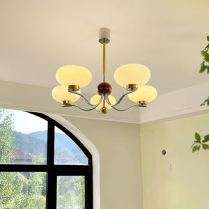 Gothic Glass Bowl Chandelier