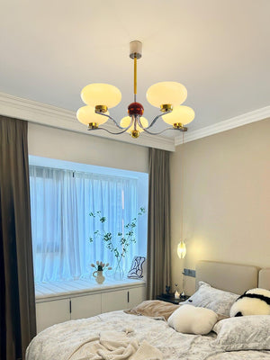 Gothic Glass Bowl Chandelier