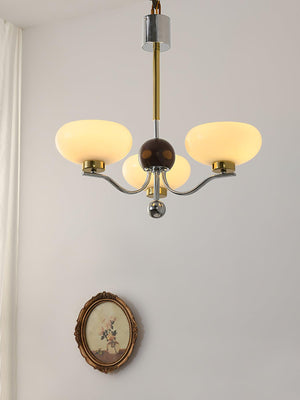 Gothic Glass Bowl Chandelier