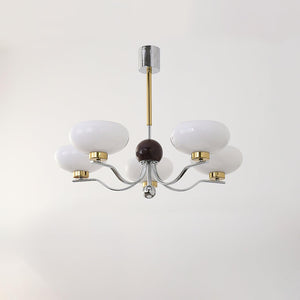 Gothic Glass Bowl Chandelier