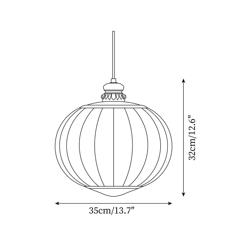 Meira Pendant Lamp 13.7″- 12.6″
