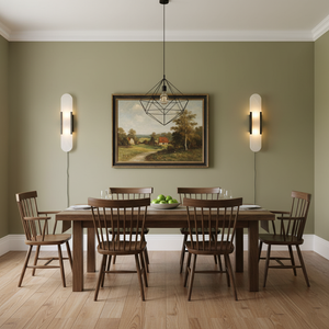 Lámpara de pared enchufable alargada Melange