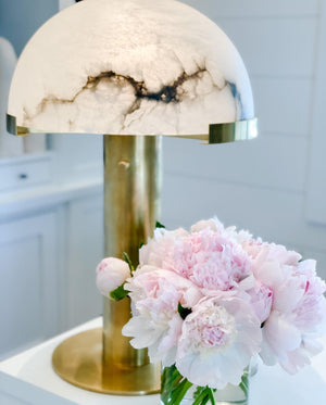 Elegance Alabaster Table Lamp