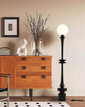 Melrose Black Floor Lamp