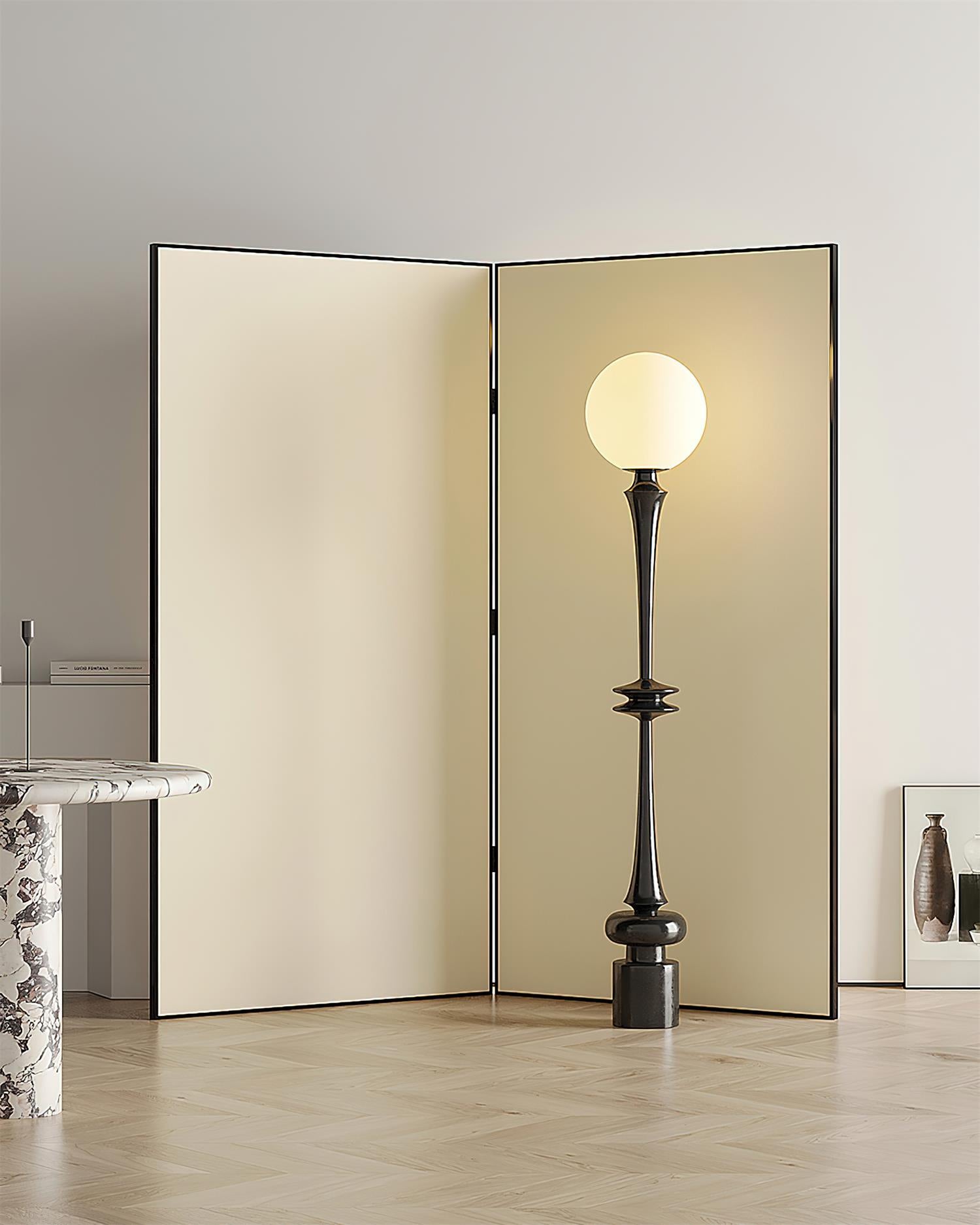 Melrose Black Floor Lamp