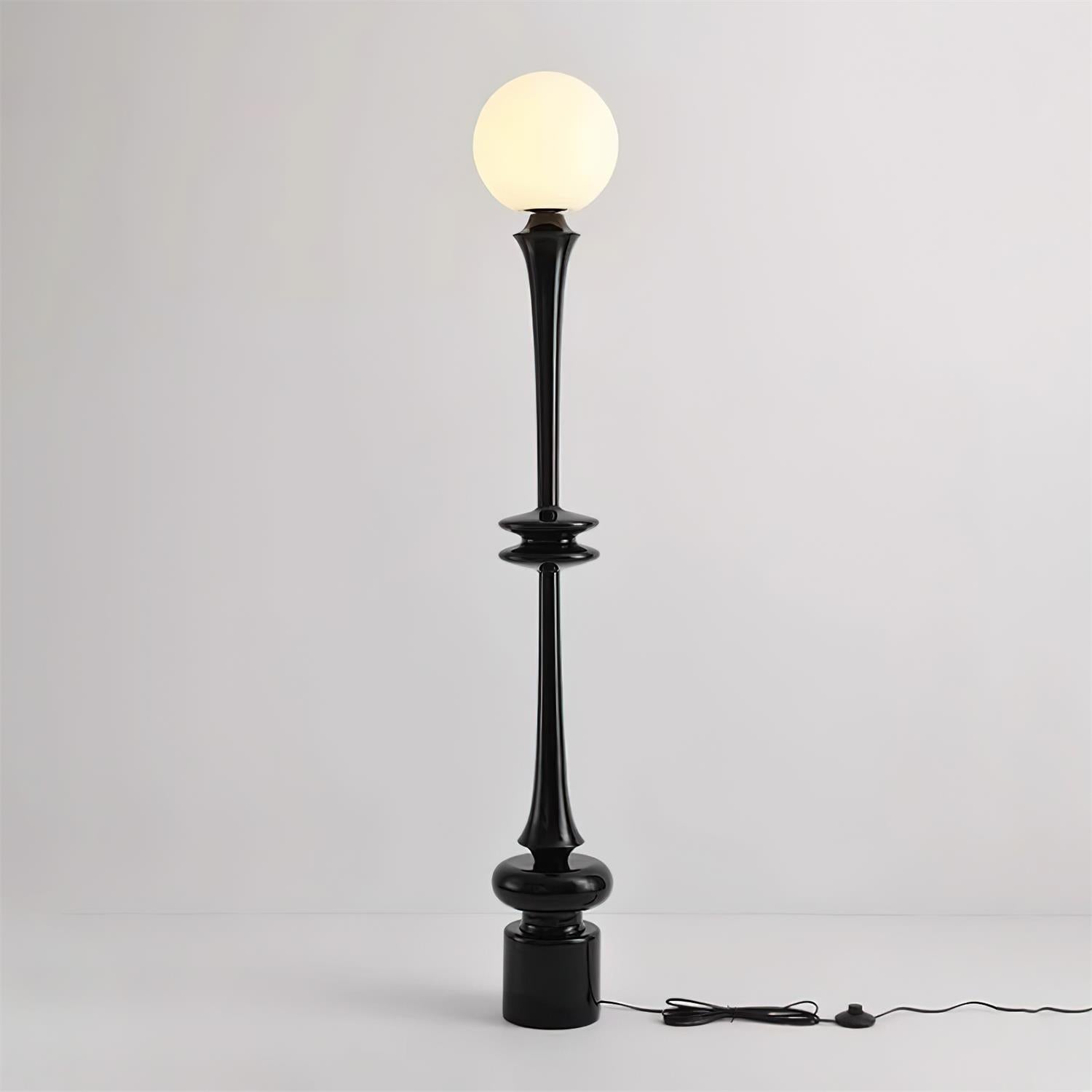 Melrose Black Floor Lamp