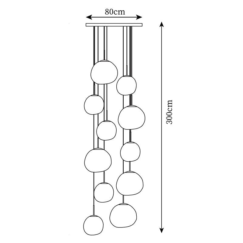 Lava Round Pendant System - Docos