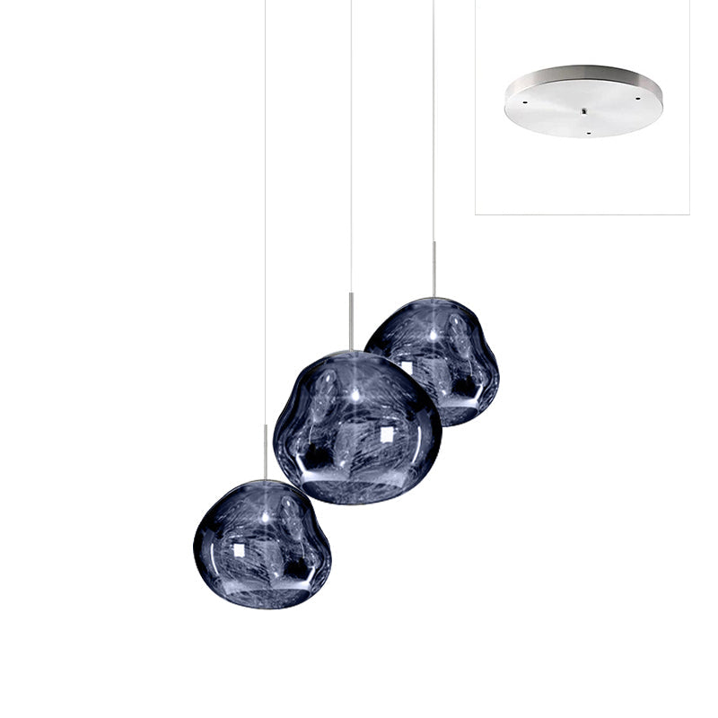 Sistema Lampada a Sospensione Lava Round