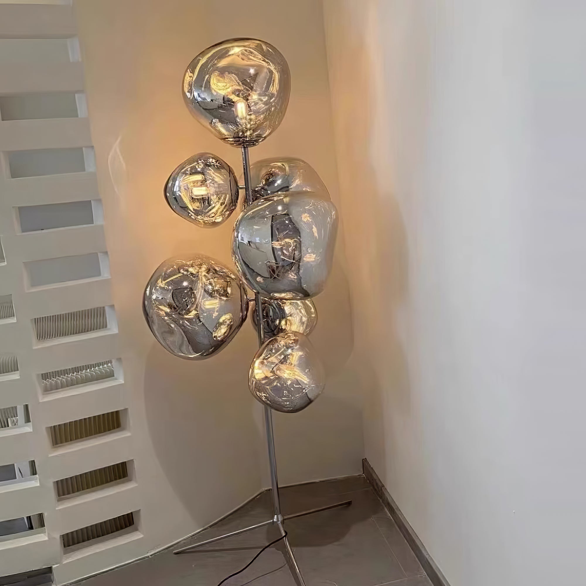 Lava Stand Floor Lamp 34.2″- 68.9″