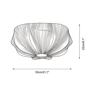 Melune Dome Semi-Flush Mount