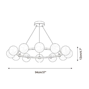 Meravon Alabaster Chandelier