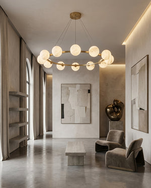 Meravon Alabaster Chandelier – detail 16