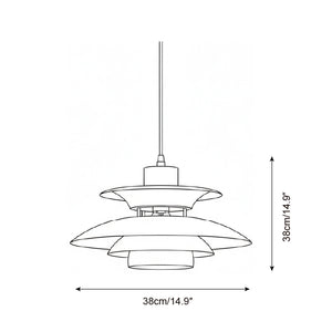 Meridian Saucer Pendant Lamp