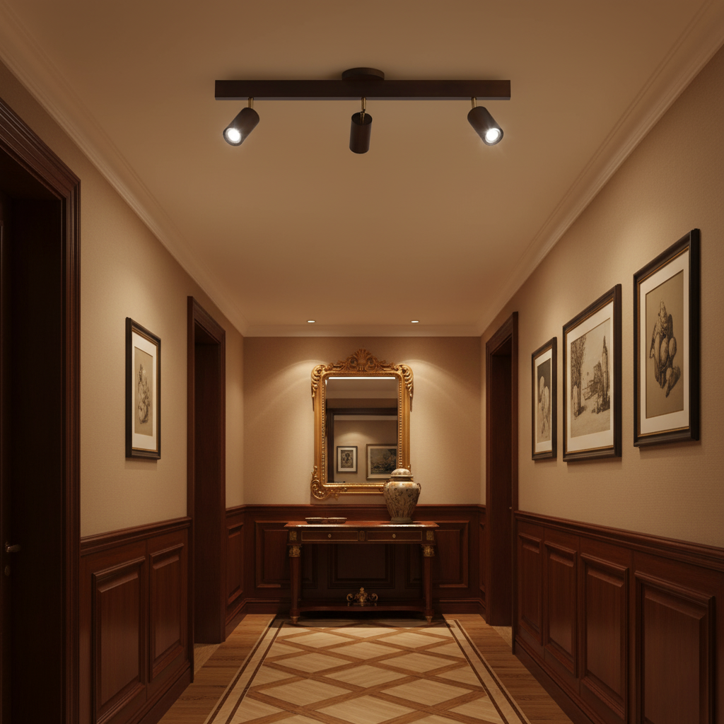 Merlo Wood Track Lighting