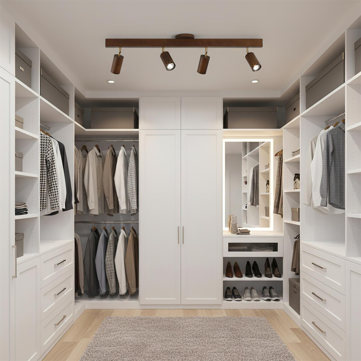 Merlo Wood Track Lighting