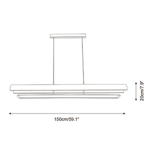 Merrow Linear Chandelier