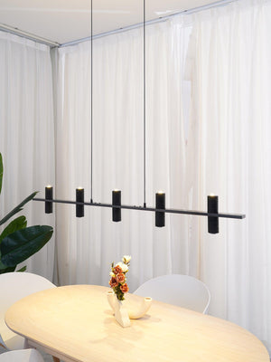 Travertine Parallel Chandelier