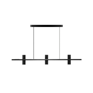 Travertine Parallel Chandelier